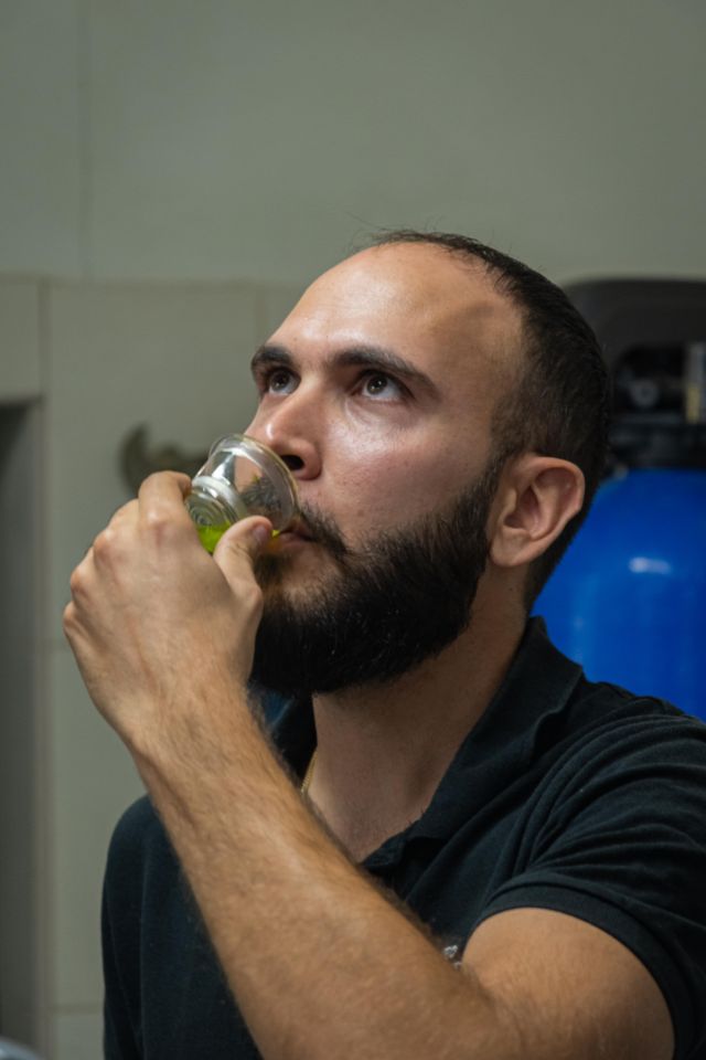 Olive oil tasting experience in Elaiouvios